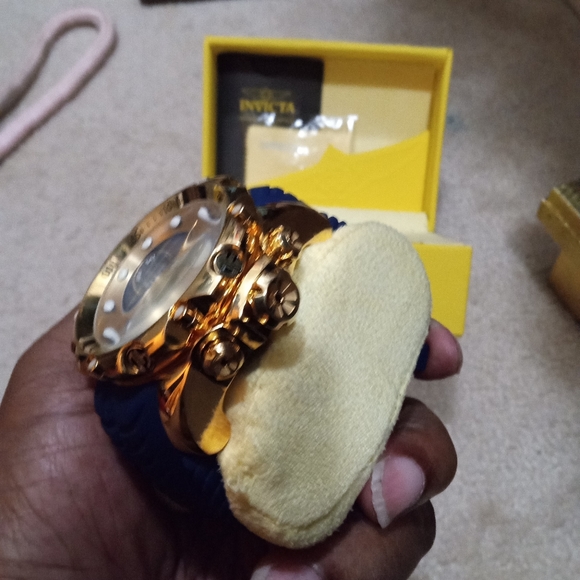 Invicta Heavy Automatic Accented Bracelet Watch - Picture 3 of 5